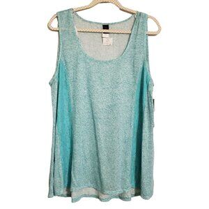 Wrapper Lace overly teal Size 2X NWT